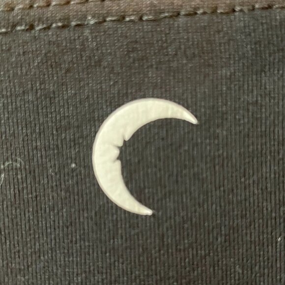 Zyia Active All Star Racer Back Nylon Spandex Spots Bra 'One More Rep' Black M - Picture 10 of 15